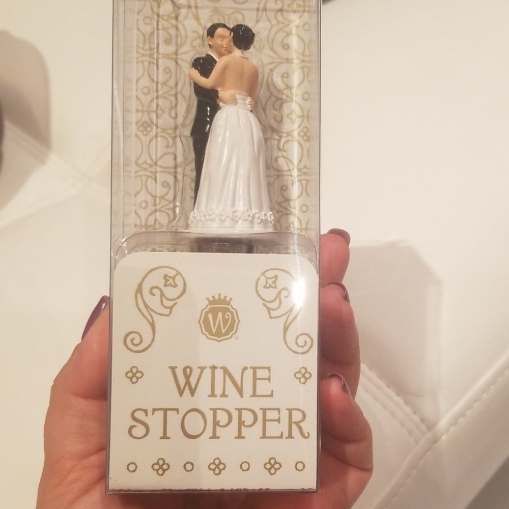 Wedding Couple Wine Stopper
